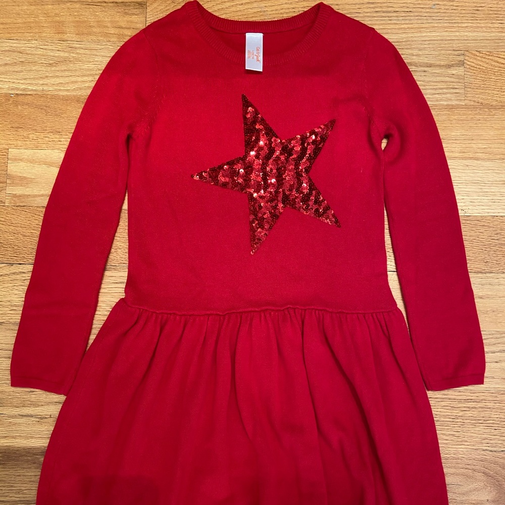 Girls Sweater Dress